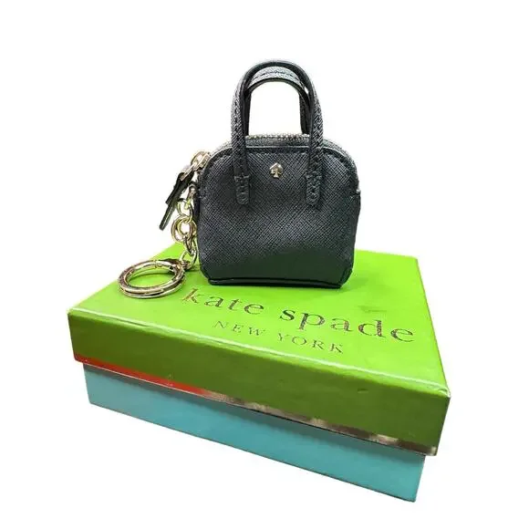 Kate Spade - Maise Mini Purse keychain, black - Picture 1 of 7